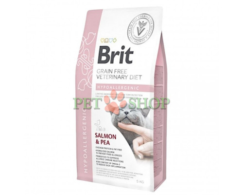 Brit Hypoallergenic Cat 5 kg для кошек