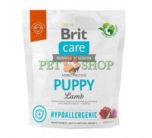 Brit Care Hypoallergenic Puppy Lamb, Rice 1 kg