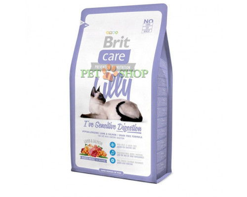 Brit Care Cat Lilly Sensitive Digestion 2 kg