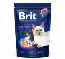 Brit Premium By Nature Cat Adult с курицей 1.5 кг