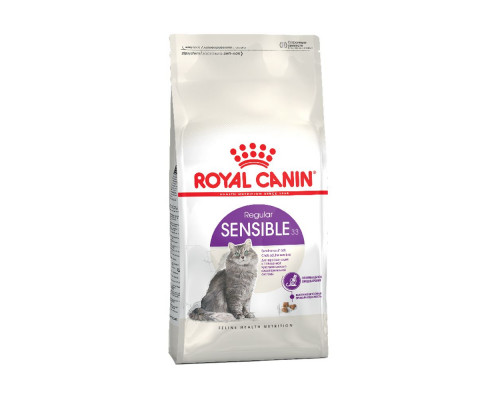 Корм для кошек Royal Canine Sensible, для чувствительных 2 кг