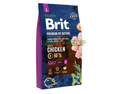 Brit Premium by Nature Adult S 8 kg