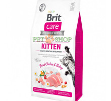Brit Care Cat Grain-Free Kitten Healthy Growth 1 kg на развес
