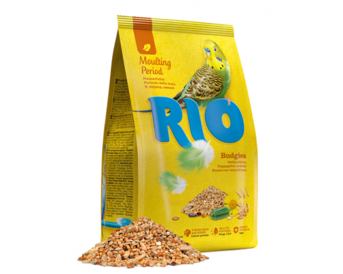 RIO Корм для волнистых попугаев во время линьки  500 g