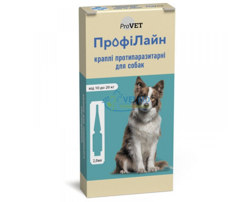 Profiline для собак от 10 до 20 лет, 4 пипетка