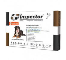 Inspector Total C капли для собак 40-60 кг, 1 пипетка