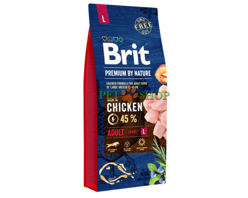 Brit Premium Adult L 15 kg