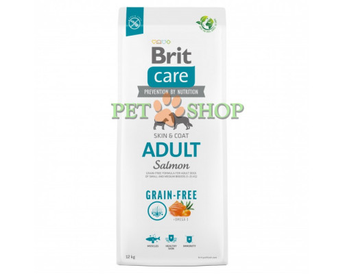 Brit Care Grain-free Adult Salmon, Potato 12 kg
