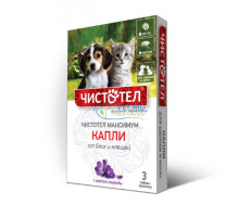 Чистотел капли для щенков и котят против блох и клещей