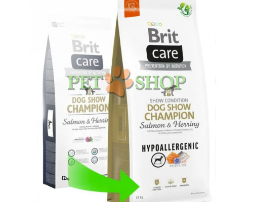 Brit Care Hypoallergenic Dog Show Champion 12 kg