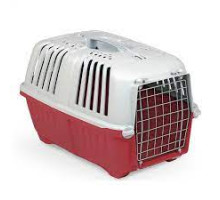 Переноска PRATIKO 3 METAL RED