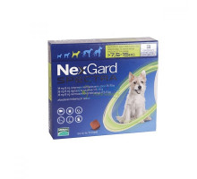NexGard Spectra 7,5- 15 kg, 3 pastile