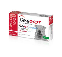 Селафорт (селамектин) 120 мг Spot-On для собак 10–20 кг, 1 пипетка