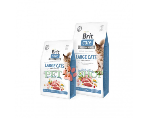 Brit Care Cat Grain-Free Large Cats power and vitality 7 kg