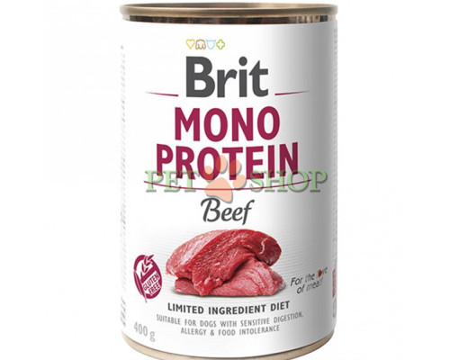 Brit Mono Protein Beef 400 gr
