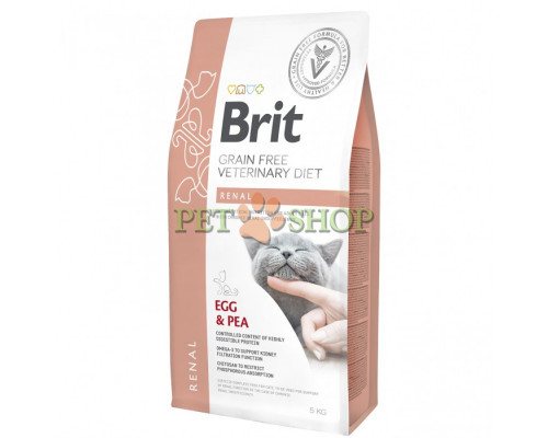 Brit Renal 5 kg для кошек