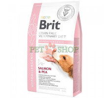 Brit Veterinary Diet Hypoallergenic , лосось и горох 2 кг