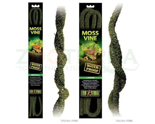 Exo Terra Moss Vines Large Гибкая лиана с покрытием под мох для террариума