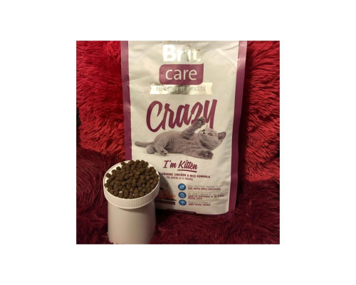 Brit Care Cat Crazy I'm Kitten 1 kg на развес