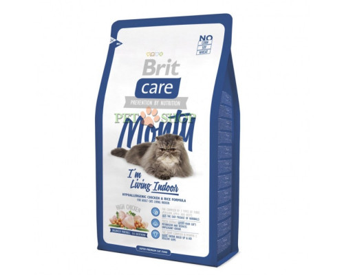 Brit Care Cat Monty I'm Living Indoor 2 kg