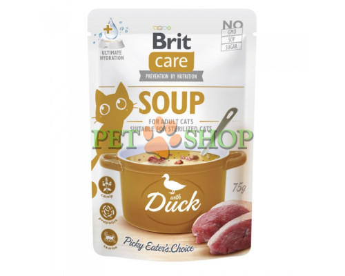 Brit Care Soup 75 gr Суп с уткой для кошек