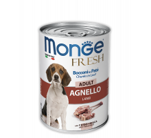 MONGE DOG FRESH ADULT lamb 400 гр.