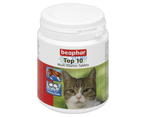 Beaphar Top 10 180 таб для кошек