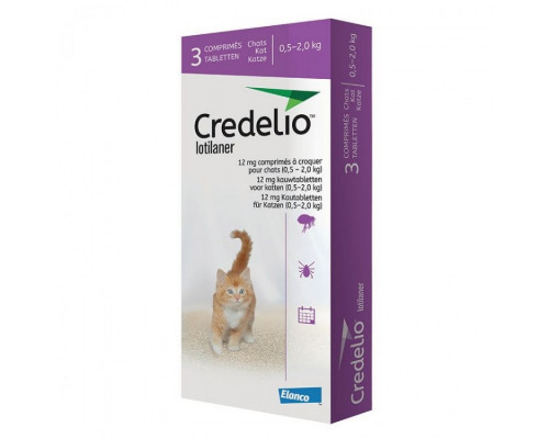 CREDELIO 12mg pisici 0.5-2kg 3tb MOV