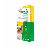 Credelio PLUS 56.25mg 1.4-2.8kg 3tb Galben