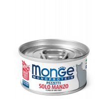 MONGE CAT FLAKES MONOPROTEIN BEEF 80gr.