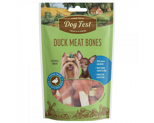Dog Fest Duck Meat Bones 55g