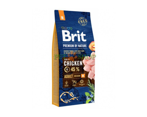 Brit Premium Adult M 15 kg