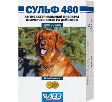 Сульф 480, 6 таблеток