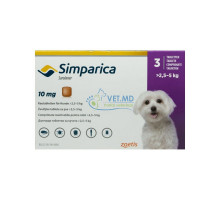 Simparica pentru ciini 5-10 kg