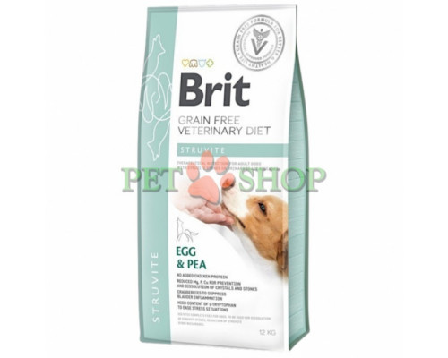 Brit GF Veterinary Diet Dog Struvite 12 kg для собак
