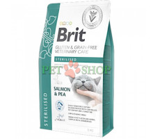 Brit Veterinary Diets Cat Grain Free Sterilised 5 kg