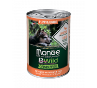 MONGE DOG BWILD JUNIOR Duck/Pumpkin/Zucchini 400gr.