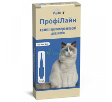 Profiline для кошек от 4-8 кг, 1 пипетка