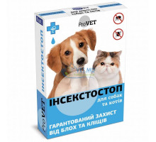 ProVET InsectoStop противопаразитарное средство для собак и кошек, 6 пипеток