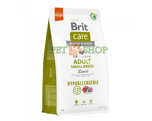 Brit Care Adult Small Breed Lamb 7 kg