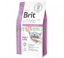 Brit GF Veterinary Diet Cat  Ultra-hypoallergenic 5 kg для кошек