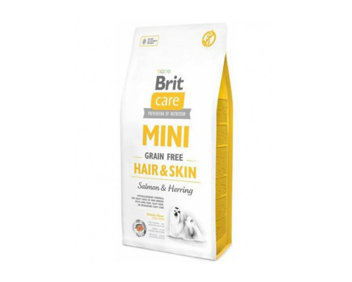 Brit Care Mini Grain Free Hair, Skin 7 kg