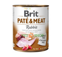 Brit Pate & Meat Rabbit 800 gr
