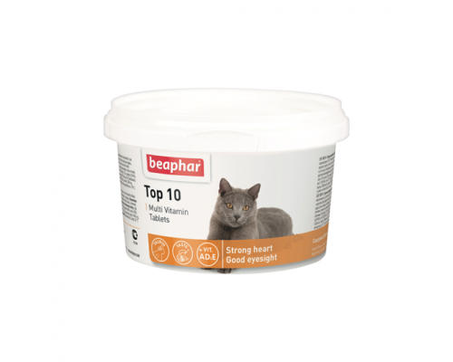 Beaphar Top 10 Multi Vitamin Tablets Cats 180 tab.