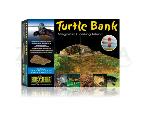 Exo Terra Turtle Bank Small Магнитный плавающий островок для водных черепах (Small)