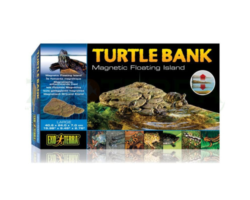 Exo Terra Turtle Bank Large Магнитный плавающий островок для водных черепах (Large)