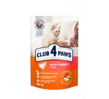 Club 4 Paws  Premium Kitten Turkey in Jelly — Влажный корм с индейкой для котят