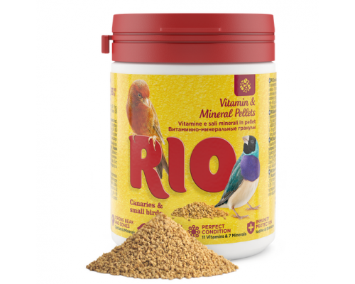 RIO Витамины и минералы в гранулах для канареек и экзотических птиц 120 g