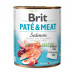 Brit Pate & Meat Salmon 800 gr