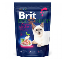 Brit Premium by Nature Cat Sterilized с курицей 1.5 кг